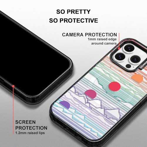 Coque iPhone 13 Pro Max MagSafe MOSNOVO antichoc motif coucher de soleil - 4