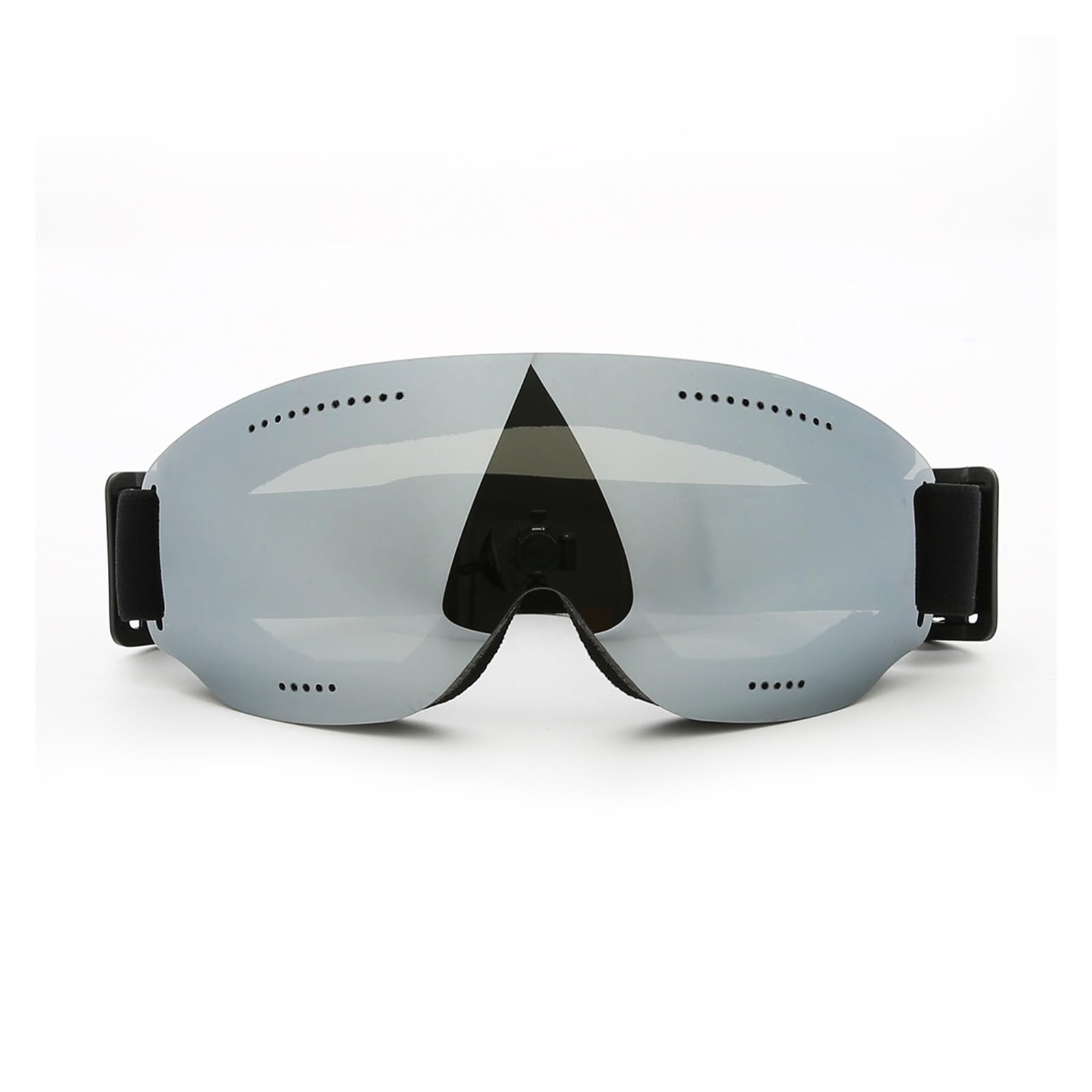 Gafas de esquí Gafas de esquí UV400 - Gafas de esquí antiniebla Gafas de snowboard a prueba de viento de invierno Gafas de esquí con lentes de espejo Gafas para exteriores (Color: Plata) (Plata)