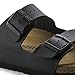 Birkenstock Unisex Arizona Sandals Black Birko-Flor 40 = Women's 9-9.5 Men's 7-7.5 Regular