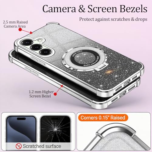 Protection Funda Realme Note 50 coque transparente silicone pailletée - 6