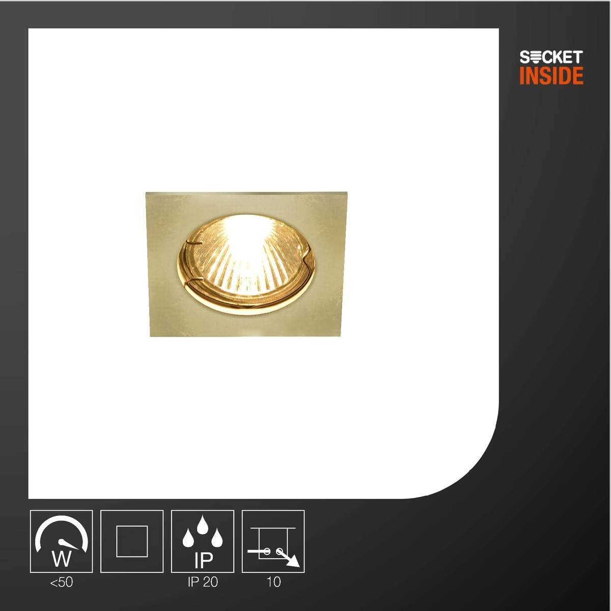 SLV 2 / Spot, proiettore, faretto soffitto, Lampada LED a Incasso