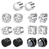 orecchini magnetici opinioni Orecchini Non Forati: Gli Orecchini Magnetici Da Uomo Presentano Un Design Magnetico Che Può Essere Facilmente Indossato Senza Piercing, Comodo E Confortevole, Perfetto Per Coloro Che Non Vogliono Farsi Forare Le Orecchie Ma Vogliono Sperimentare Gioielli Per Orecchie Forate.