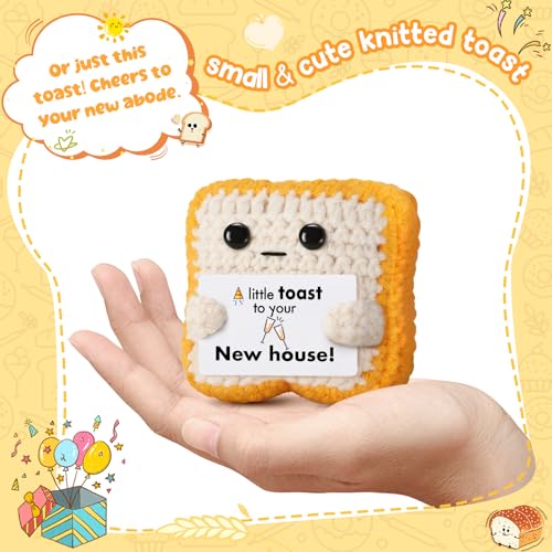 House Warming Gifts New Home, “A Little Toast to Your New House” Housewarming Gifts for Women Men Friend Family Couple, New Homeowner - Closing Presents for Home Buyers - First Apartment Essentials - Image 3