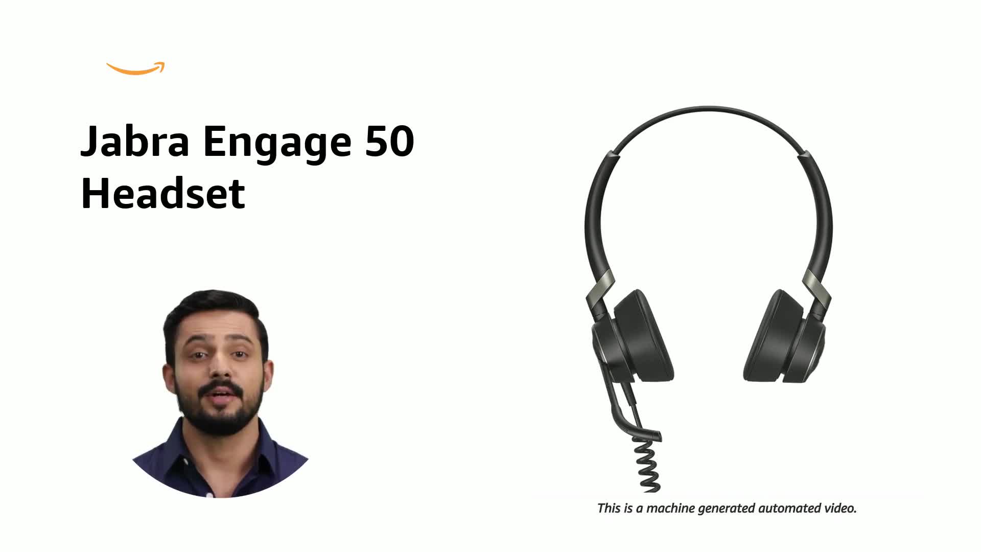 Jabra Engage 50 Wired Headset with Mic (Black) : Amazon.in