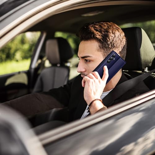 Handyhülle für Samsung Galaxy A15 4G/5G Hülle, Premium Lederhülle Schutzhülle Tasche für Samsung A15 Hülle Wallet Kartenfach Standfunktion Klappbar Flip Case für Galaxy A15 Hülle,Blau – Bild 5