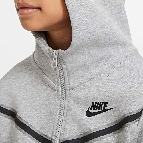 Nike Boy's Sportswear Tech Full Zip Fleece (Little Kids/Big Kids)3
