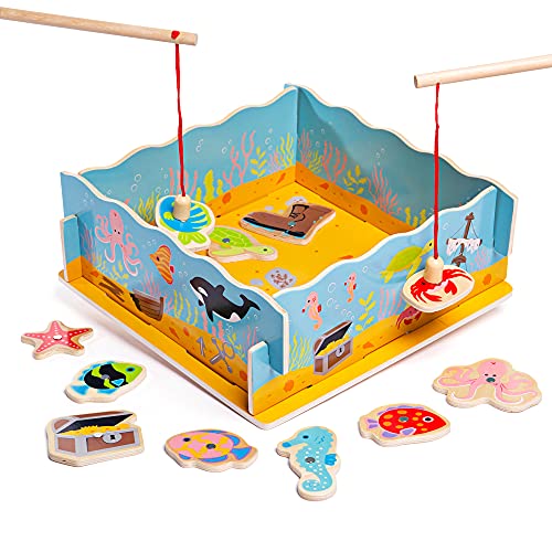 Jeu de pêche magnétique pour animer les après-midis des enfants