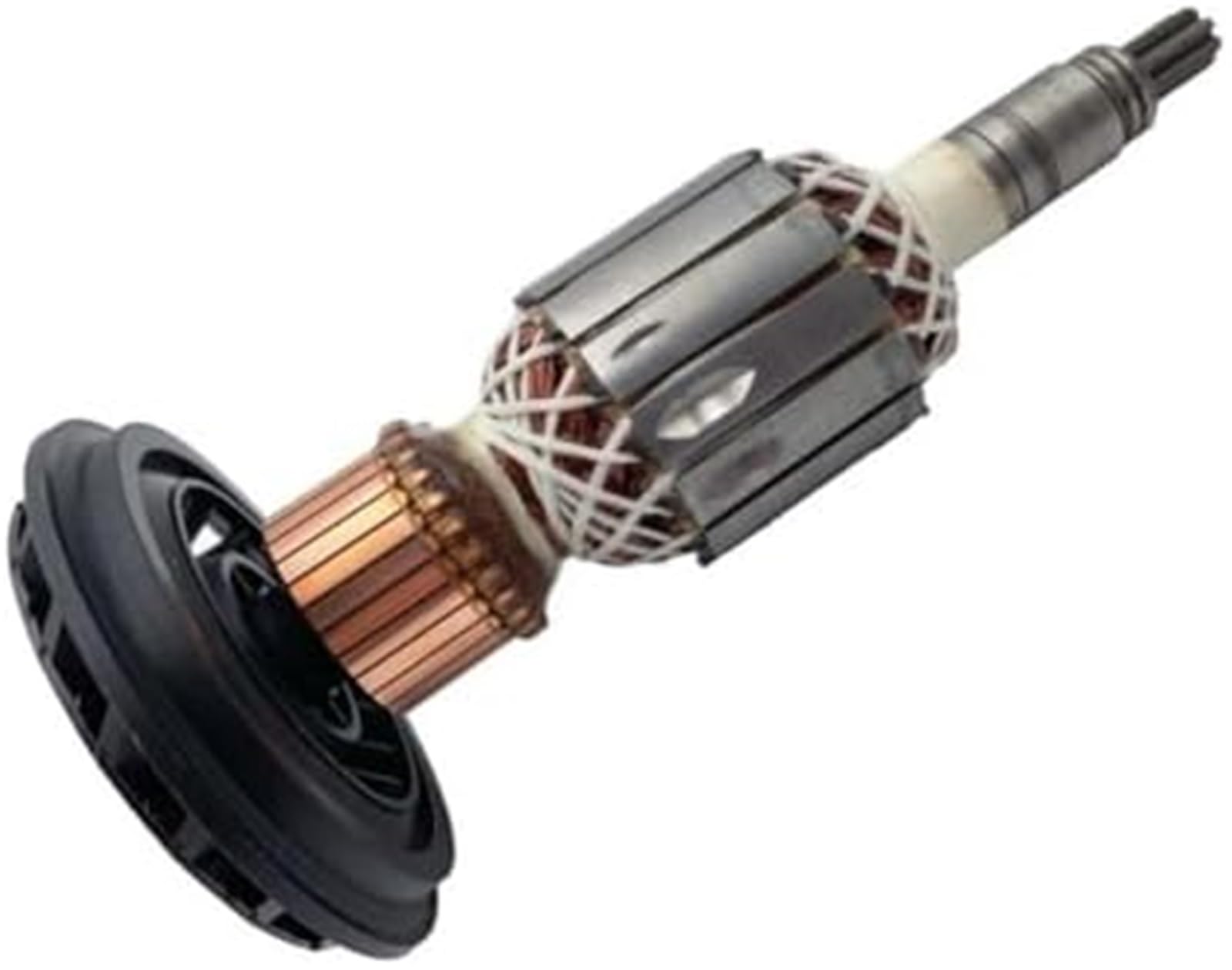 Wivplex For anclaje de rotor + escobillas carbón + cojinete, for Bosch, martillo demoledor GBH11DE, for GSH11E, for repuestos Armadura del rotor