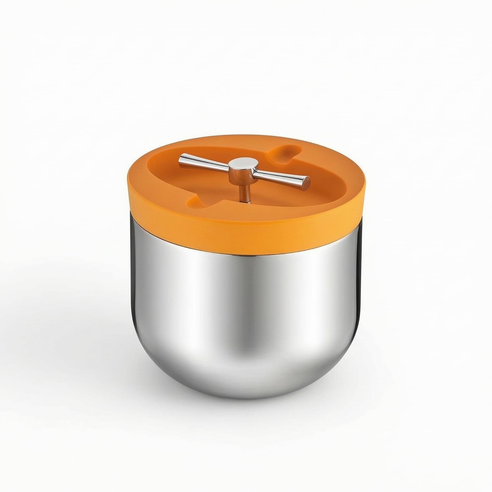 MagiDeal Seau à Glaçons en Acier Inoxydable à Double Paroi avec Couvercle pour Stockage Buffet