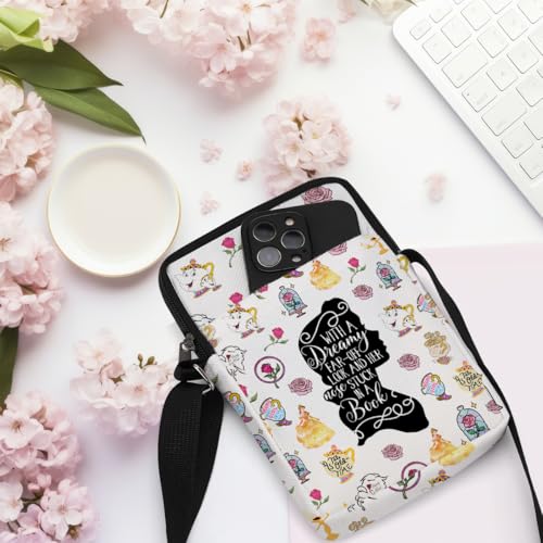Image of Anime Fans Cute Cross Body Bag Anime Gifts Phone Bag Shoulder Bags Adjustable Shoulder Straps Sling Bag Japanese Gifts
