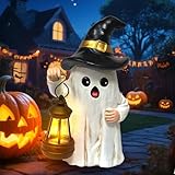 Photo Gallery ghost halloween decorazione per esterni – fantasma solare lanterna con cappello nero, statue, statue, statue, cortili e giardini, veranda, tavolo da casa, libreria decorativa Photo Gallery ghost halloween decorazione per esterni – fantasma solare lanterna con cappello nero, statue, statue, statue, cortili e giardini, veranda, tavolo da casa, libreria decorativa