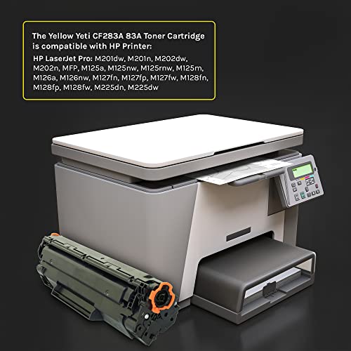YELLOW YETI CF283A 83A Cartucce di Toner