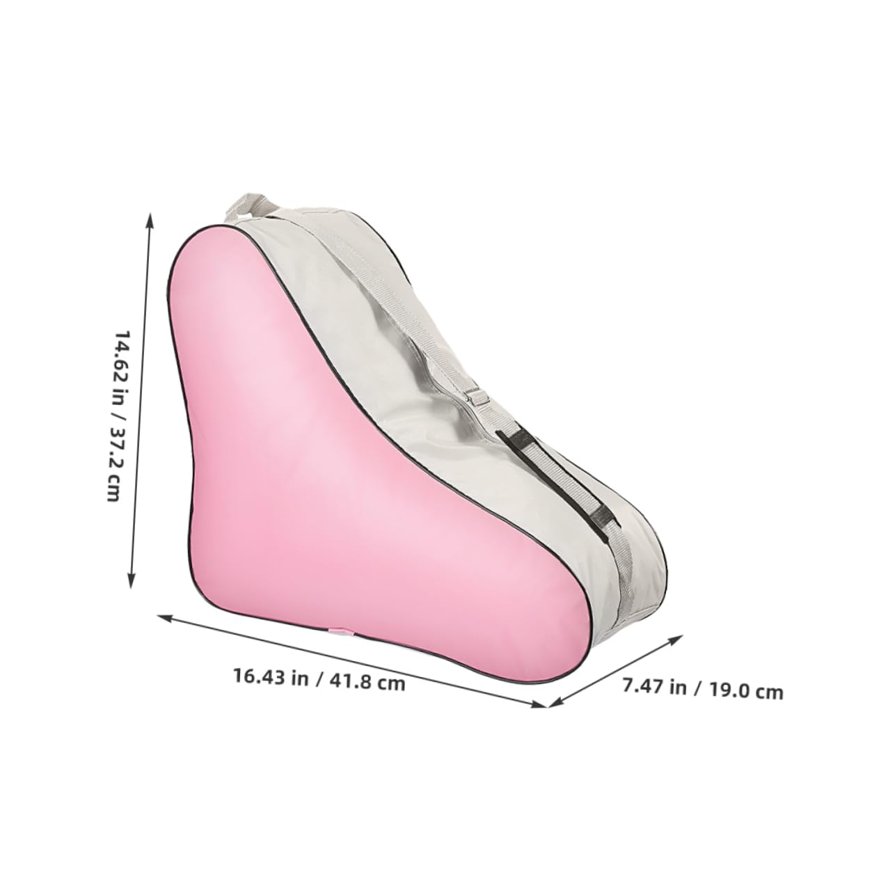 SUPVOX Ice Skating Bag for Girls Roller Skate Backpack Sports Equipment Bag Storage Pouch