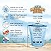 2 Large Leakproof Ice Bags. The Original Reusable Ice Pack for Coolers - Drop in Cubed Ice & Make Cold, Dry Freezer Packs for Coolers - Drink Your ice When it Melts.