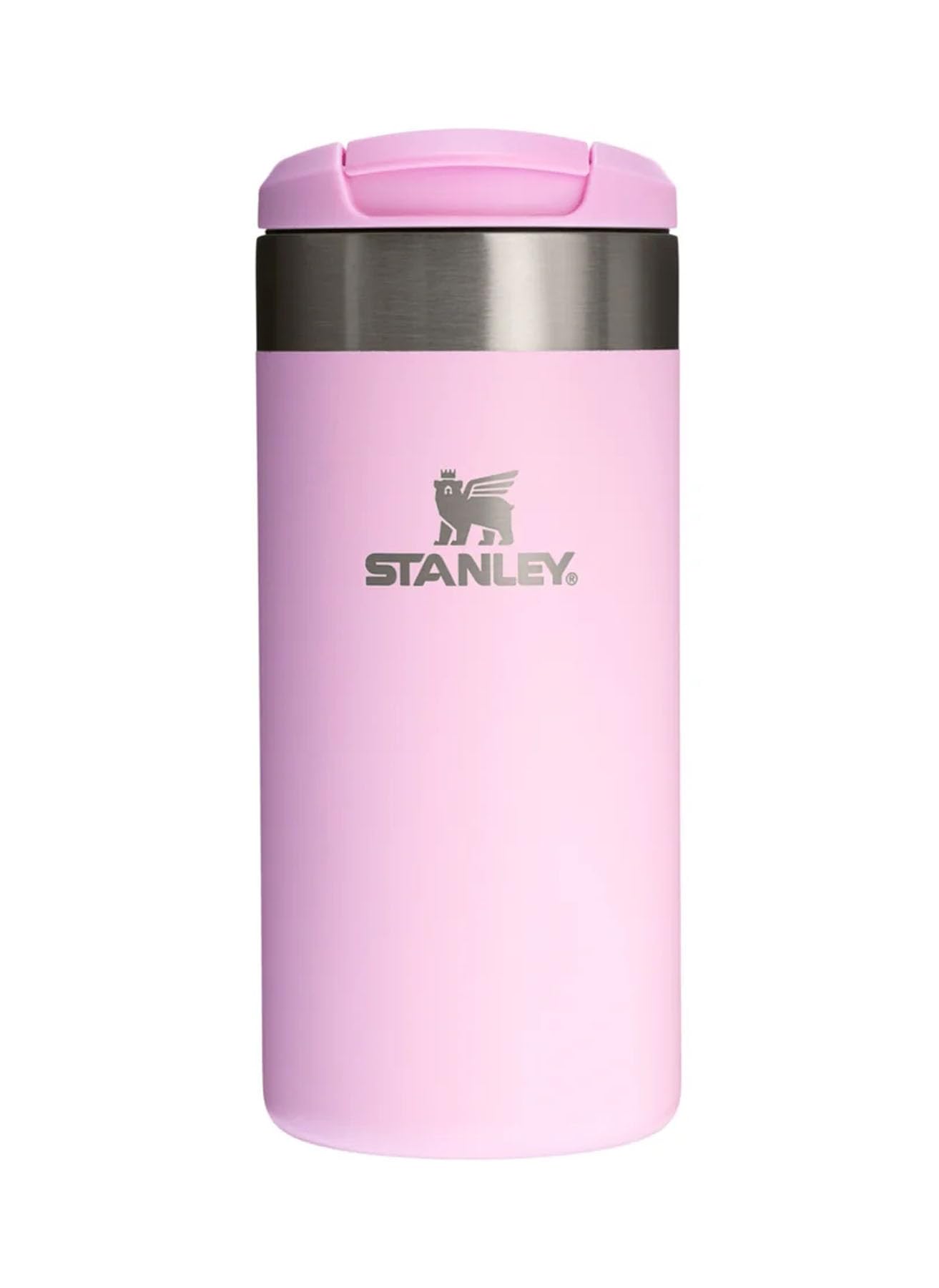 Stanley The Aerolight Transit Mug Termos Bardak, Pembe Kuvars 2.0 (Rose Quartz), 0.35 Litre