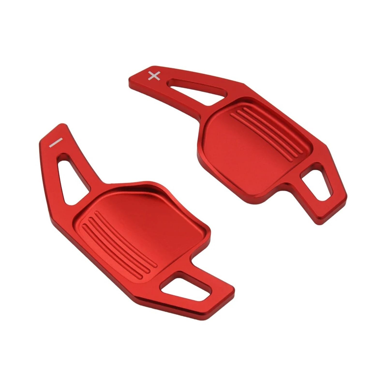 Xxiucj Red Car Paddle Shifter Extensions For A4 For B8 For A3 For 8P For S3 For A5 For A6 For S6 For C6 For Q5 For A8 For R8 For Tt For Tts For Mk2 Car Steering Wheel Paddles(Red)