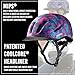 Troxel Terrain MIPS Cooling Horse Riding Helmet, Low-Profile, Micro-Adjustable Design, Horseback Riding Gear, Large (7-3/8-7-3/4), Galaxy