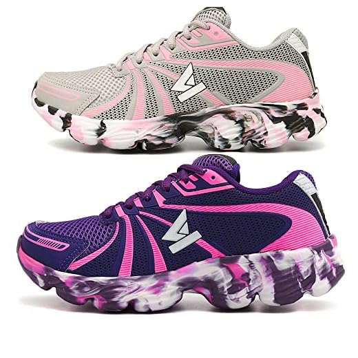 Kit 2 tenis feminino de corrida academia caminhada Oldsen Colorado