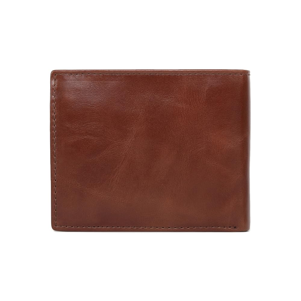 Fossil Herren Ryan Leather Bifold Geldbörse 11,43 cm L x 2,54 cm B x 9,525 cm H