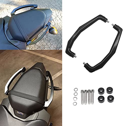 SANRLO Beifahrer-Rücksitz-Handgriff für MT09 MT-09 2021-2023, Aluminium-Motorrad-Sitzgriff