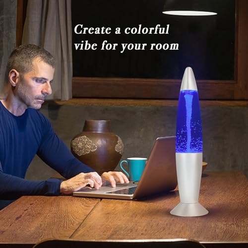 Image of Vanful Tornado Glitter Lamp, 7 Colors Changing Vortex Mood Light, USB & 3AAA Battery Powered Cool Decorative Tornado Lamp for Adults Kids Boys Girls, Ideal for Home Bedroom Christmas Decoration