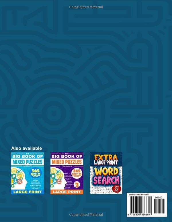 Retirement Gift For Woman | Retirement Activity Book: 150+ Large Print Puzzles For Seniors For Relaxation and Brain Health | Sudoku, Word Search, ... CodeWords, Mazes, Coloring Pages and more image 3