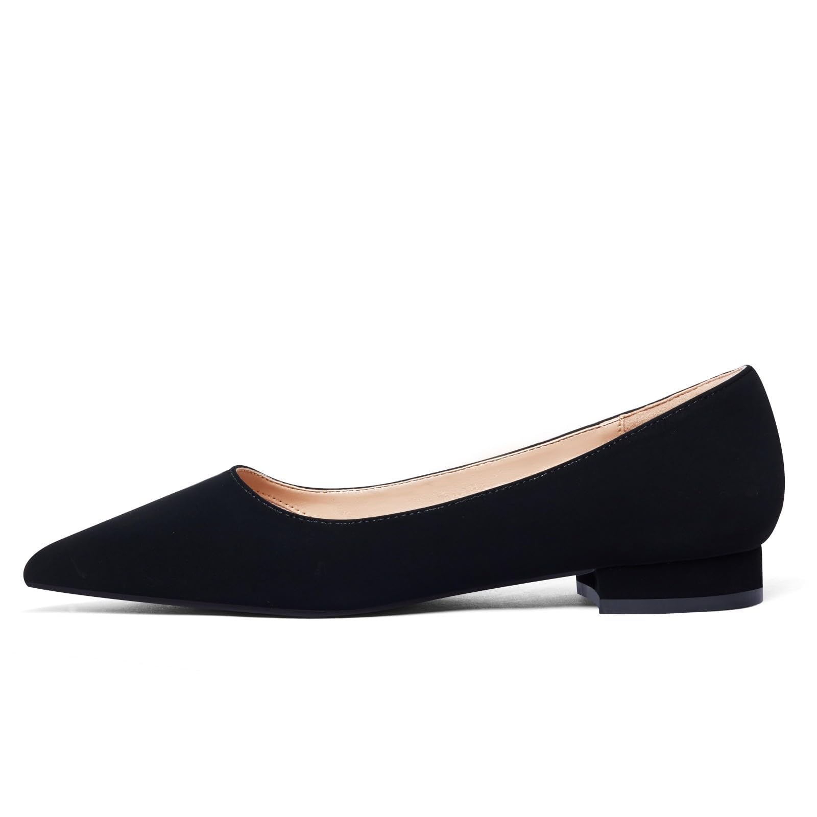 Zhabtuc Bailarinas Mujer Zapatos Planos con Punta Elegantes Zapatos Slip-on Bailarinas Clásicas con Punta Cerrada Ballet Flats