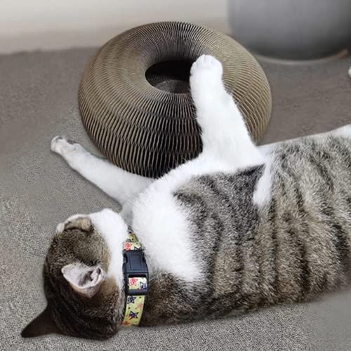 BFHGFDD A tábua de arranhar Magic Organ Cat vem com uma bola de sino, tábua de arranhar com garra de