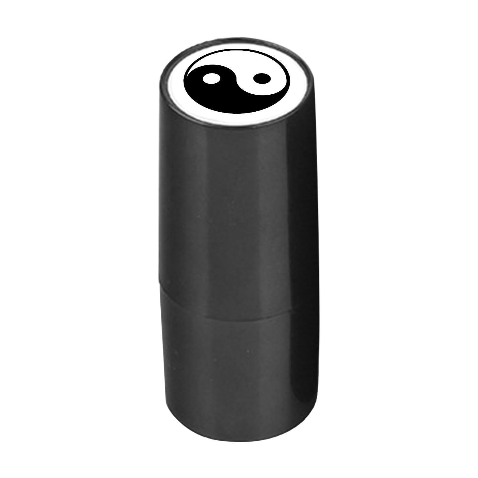 Sello de pelota de golf personalizado, resistente al agua, marcador permanente pequeño con tinta automática, para marcar individualmente, ligero y portátil (53 x 19 mm, 9 g)