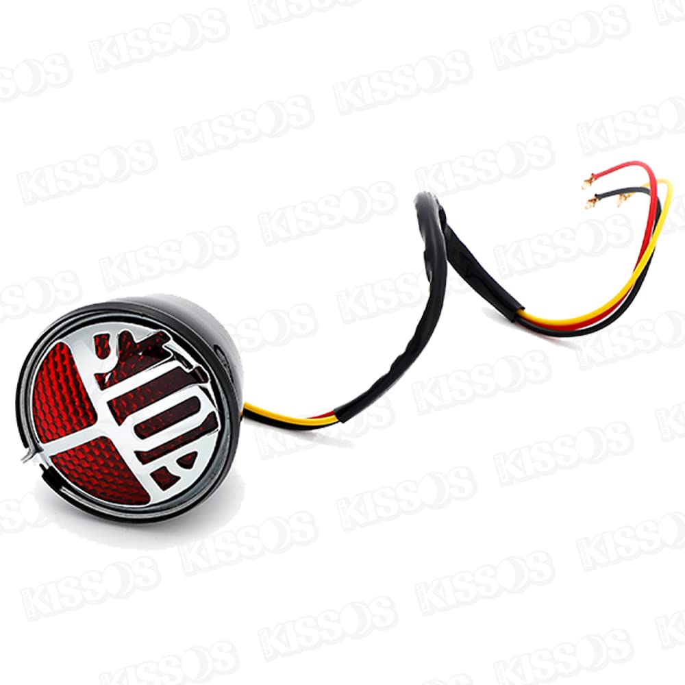 Amazon | テールランプ STOP バイク レトロ SR チョッパー ボバー