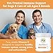 Wholistic Pet Organics Ester-C Powder for Dogs & Cats - Cat & Dog Allergy & Itch Relief - Vitamin C Immune Support Supplement - Itchy Skin Support for Seasonal Dog Allergy Relief - 2 oz - 57 Scoops