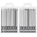 Produktbild YUHIAKE Bit Set Lang, Magnetisch Bitsatz 20-teilig 100mm, Torx Bit T8-T40, Hex Bit H2-H6, PH1 PH2, PZ2, Schlitz bit, 1/4" Sechskant für den Universellen Einsatz