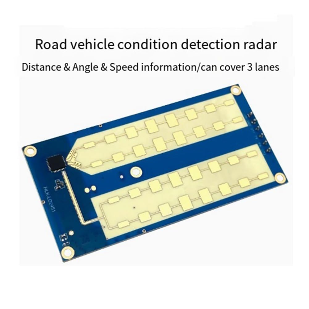LD2451 24G Mesure de la Vitesse Du Véhicule Radar à Ondes Millimétriques Module de Capteur de Surveillance de L'État Du Véhicule