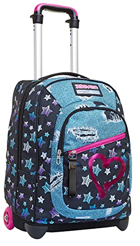Zaino Leggero Per Bambini 15 Pollici | Scuola Elementare E Asilo | Tracolla Regolabile | Azzurro