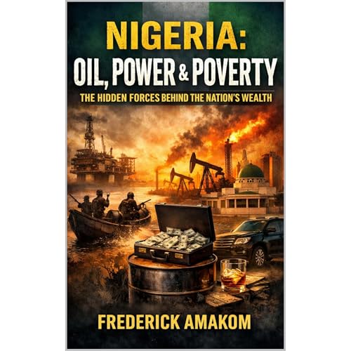 NIGERIA: OIL, POWER & POVERTY Audiolibro Por Frederick Amakom arte de portada
