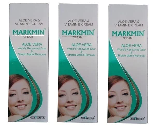 Markmin Cream Scar and Strech Mark Remover, 60g - Pack of 3