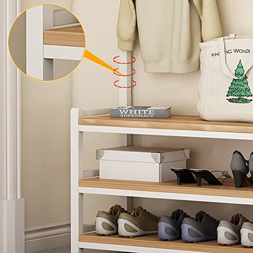 Porte-manteau exquis style luxe nordique vert pour illuminer et organiser votre hall d'entrée