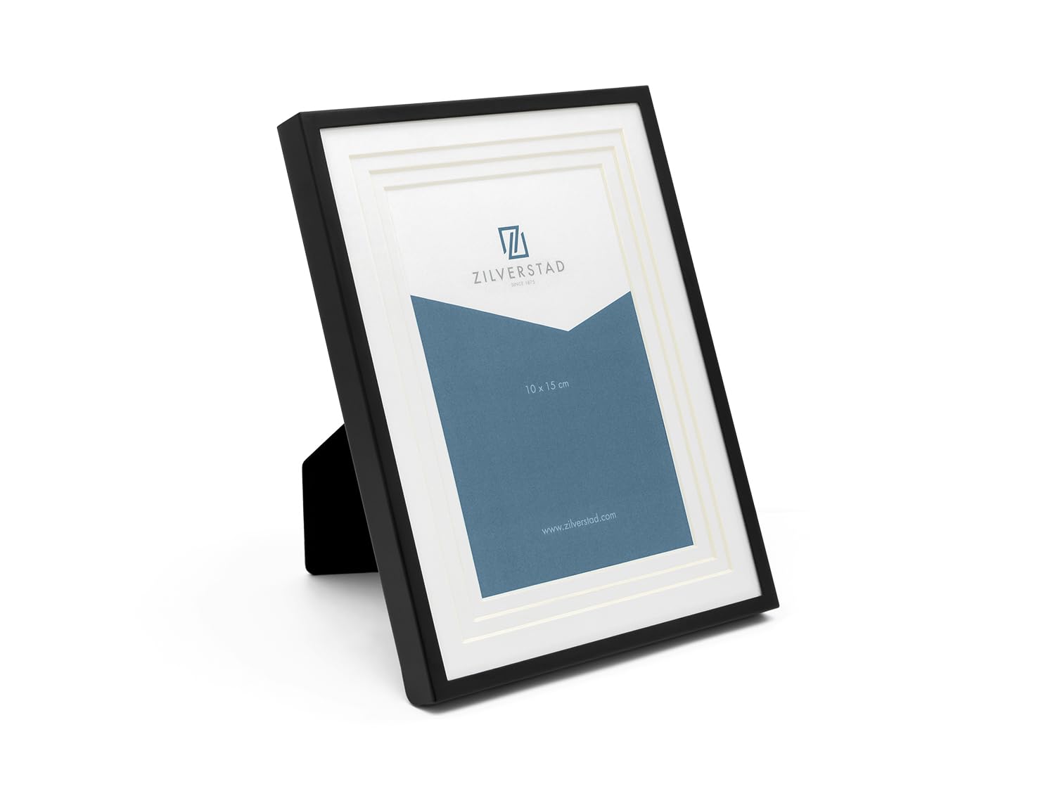 Zilverstad - Photo Frame Triple 10x15cm Matte Black