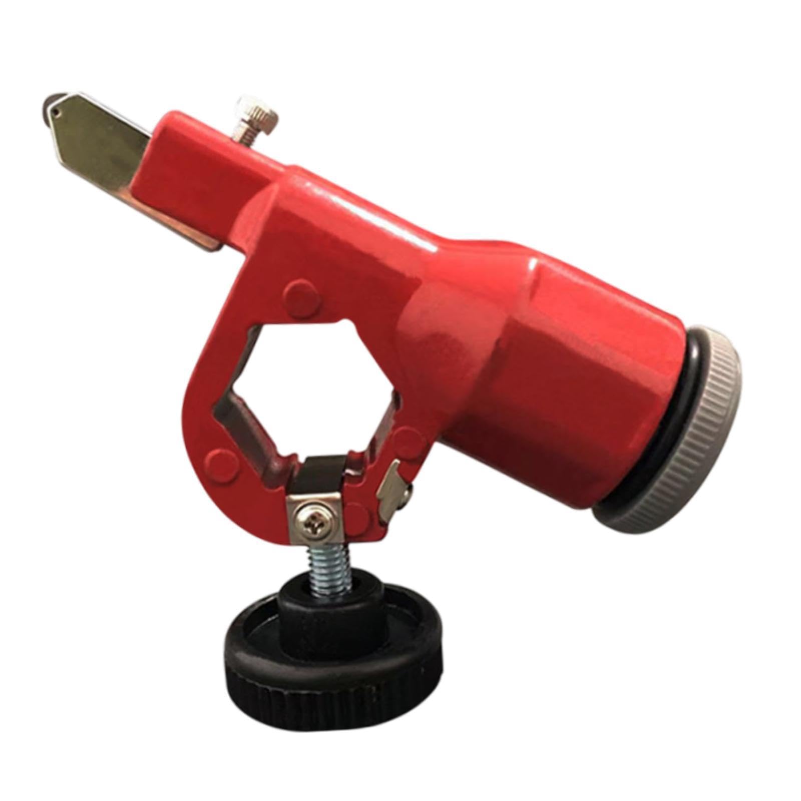 Badiman Glass Cutting Tool Glass Oil Reservoir Portable DIY Sturdy Glass Breaker Hexagon Oil Container for Floor Tile Mirror, 3mm