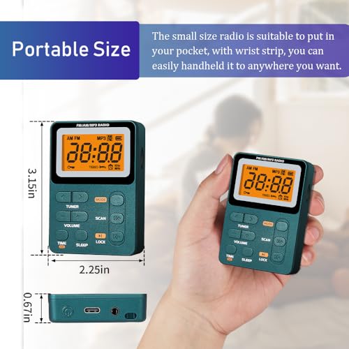 Paeiope LH-01 Portable Radio Am Fm thumb #4