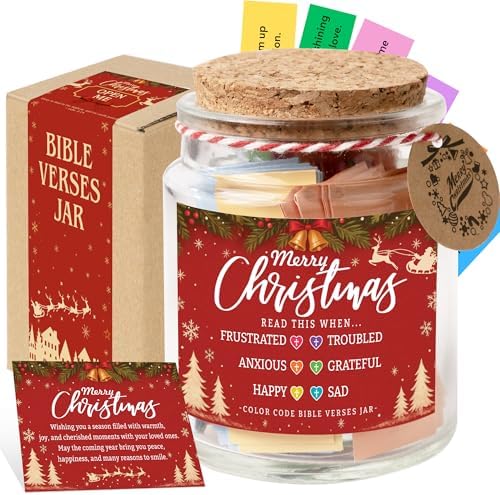 Christmas Bible Jar, Christmas Gifts 2025, Christian Gifts For Wo...