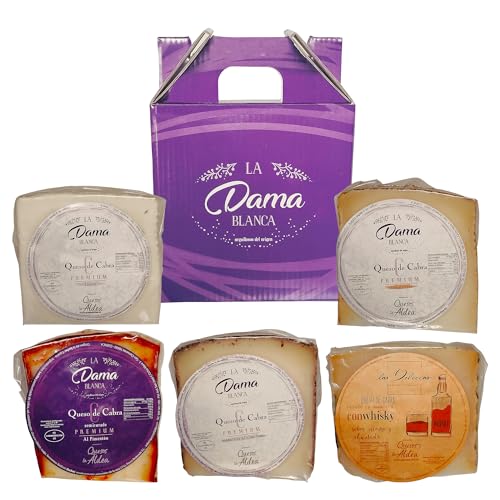 QUESOS LA ALDEA | Caja Regalo de Quesos de Cabra - 5...