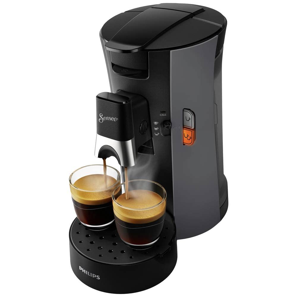 Philips SENSEO Select CSA230/50, cafetière à filtre, noir, réservoir amovible