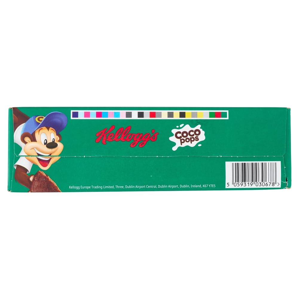 20x Coco Pops Barchette, nuspriges Schokoladenmüsli/Perfekt für ein leckeres Frühstück 330g Packung + Beni Culinari Kostenloser Schlüsselanhänger