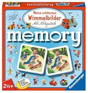 Ravensburger Meine schönsten Wimmelbilder Memory gra karciana