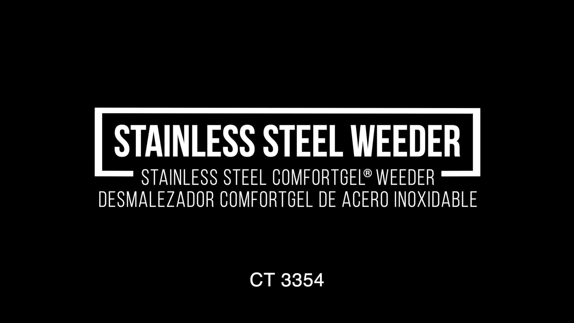 Corona CT 3354 Premium Stainless Steel ComfortGEL Weeder miniatura 7