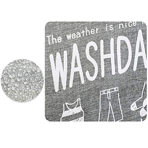 DOITOOL Saco de roupa suja dobrável de 1 unidade Recipiente de armazenamento de roupas sujas Grande