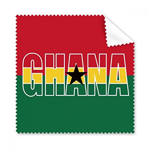 Tissu nettoyant écran Ghana pour lunettes et mobiles