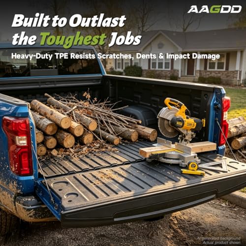 Image of Truck Bed Mat for 2019-2026 Chevy Silverado 1500 & GMC Sierra 1500