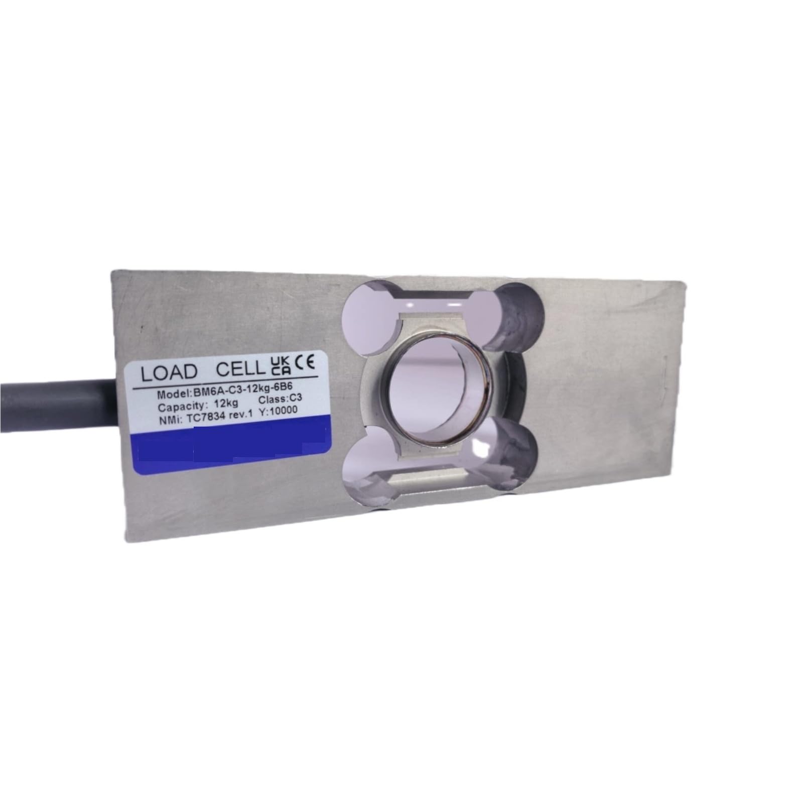 HKEJSJWA BM6A Load Cell, C3 Accuracy BM6A-C3 6KG, 12KG, 30KG, 60KG Measuring Weight Sensor(12KG)
